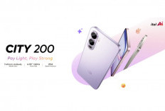 Ponsel Terbaru Itel City 200 Disupport Ketahanan Ekstra Dibalut Perlindungan Sertifikasi IP65