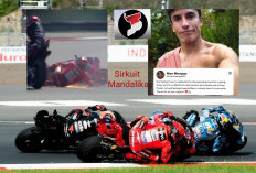 Sirkuit Mandalika Penuh Mistis, Tabrakan Marc Marquez dan Marco Bezzecchi Guncang Dunia MotoGP 2025