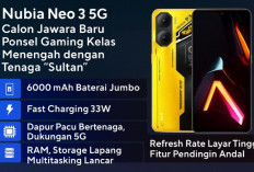 Nubia Neo 3 5G, Calon Jawara Baru Ponsel Gaming Kelas Menengah Performa Sultan