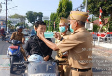 Pemkab OKI Bagikan Masker dan Batasi Aktivitas Sekolah, Kualitas Udara Menurun