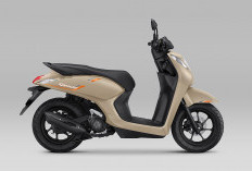 New Honda Genio Tampil Kalcer Makin Retro dengan Warna Baru