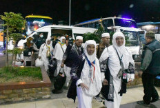Kloter 19 Tiba Palembang, Seorang Jemaah Haji yang Terpisah di Mekkah Masih dalam Pencarian