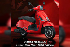 Honda NS150LA 2026 Pilihan Skutik Retro Modern dengan Mesin Kapasitas 150 cc