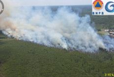 Karhutla 7 Kecamatan di OKI 2 Helikopter Water Bombing Padamkan