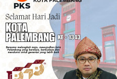 Syaiful Padli Mengucapkan Dirgahayu Kota Palembang ke 1343 