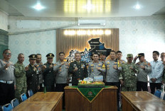 HUT ke-81 TNI, Polres OKI Datang Membawa Kejutan Pesan Soliditas dari Kayuagung