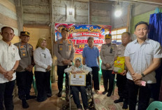 Sentuh Hati Masyarakat, Polres Prabumulih Bantu Lansia, Anak Yatim, hingga Penyandang Disabilitas
