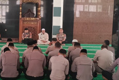 Binrohtal Rutin Polda Sumsel, Perkuat Keimanan Personel untuk Wujudkan Polisi Bersama Masyarakat