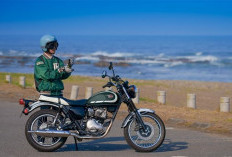 Kawasaki W230 Resmi Meluncur, Motor Retro 233 CC dengan Fitur Modern dan ABS