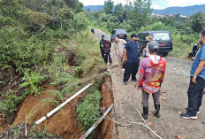 BPBD Muara Enim Koordinasi Penanganan Longsor di Semende, Waspada Potensi Bencana Susulan