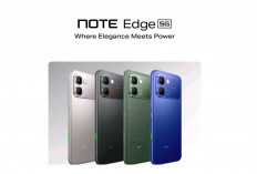 Infinix Note Edge Tampil Ramping dengan Desain Premium dan Warna Futuristik: Ini Keunggulanya