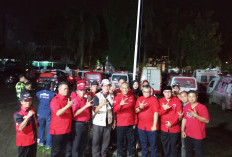 DPC PDIP Muara Enim Sambut Tim Kemanusiaan PDI Perjuangan