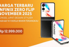 Harga Terbaru Infinix Zero Flip November 2025, Ponsel Lipat Desain Stylish Android 14 Harga Makin Terjangkau