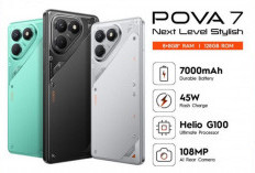 Tecno Pova 7 5G Hadir, Usung Layar AMOLED 120Hz untuk Gaming dengan Harga Terjangkau