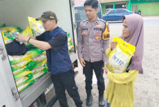 Stabilkan Harga Bahan Pokok dan Kendalikan Inflasi, Polres Ogan Ilir Gandeng Bulog Gelar Gerakan Pangan Murah
