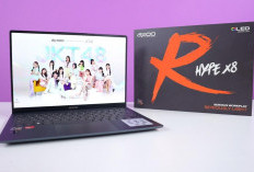 Axioo Hype R X8 Pilihan Laptop Layar OLED Luas dan Nyaman untuk Mahasiswa Desain Grafis