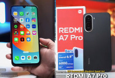 Handphone Termurah Redmi A7 Pro, Layar Lebar, Desain Back Cover Cakep di Kelas 1 Jutaan