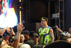 Polres Ogan Ilir & Unsur Pengamanan Terpadu Sukses Amankan Konser Grup Band Tipe-X di KPT Tanjung Senai