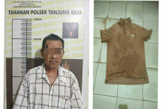Kakek 61 Tahun di Ogan Ilir Diamankan Polsek Tanjung Raja, Gegara Tinju Korbannya Saat Tagih Uang