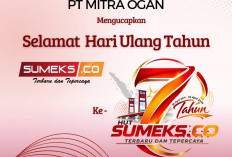 PT MITRA OGAN Mengucapkan Selamat Hari Ulang Tahun ke-7 SUMEKS.CO Tahum 2026