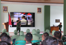Prajurit Kodim 0402/OKI Diberikan Penyuluhan Hukum, Cegah Pelanggaran di Lingkungan Satuan 