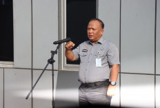 Pertahankan Predikat WBBM, Kakanwil Kemenkum Sumsel Tekankan Disiplin pada Apel Pagi