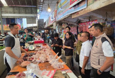 Satgas Pangan Pusat Sidak Pasar Lemabang, Stok Bahan Pokok Aman Jelang Idul Fitri, Segini Harganya?