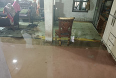 Sejumlah Rumah di Pinggiran Sungai Desa Sergeni Kayuagung Alami Banjir