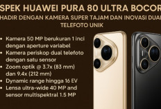 Spek Huawei Pura 80 Ultra Bocor, Hadir dengan Kamera Super Tajam dan Inovasi Dual Telefoto Unik