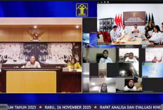 Kanwil Kemenkum Babel Bahas Strategi Percepatan Kinerja di Anev B11 Tahun 2025
