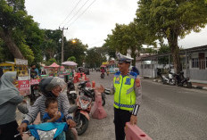 Satlantas Polres OKI Ajak Warga Tertib Parkir  Dukung Kelancaran Lalu Lintas