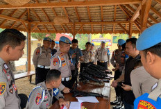 Pastikan Penggunaan Sesuai Prosedur, Bidpropam Polda Sumsel Lakukan Penertiban Senpi di Polres Ogan Ilir