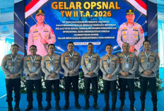 Kapolres OKI Hadiri Gelar Operasional TW II Polda Sumsel, Tekankan Penguatan Citra Positif