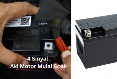  4 Sinyal Kalau Aki Motor Mulai Soak, Jangan Sampai Mogok Di Jalan
