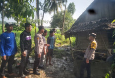 Hujan Deras Disertai Angin Kencang, Sebabkan Sebuah Rumah di Ogan Ilir Roboh