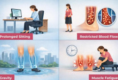 Jangan Dianggap Sepele! Ini 5 Bahaya Terlalu Lama Duduk atau Berdiri di Tempat Kerja bagi Pembuluh Darah Kaki