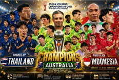 Australia Juara ASEAN U-19 2026, Pecahkan Rekor Gelar Terbanyak; Indonesia Akhiri Turnamen di Posisi Ketiga