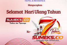 Novotel Palembang Mengucapkan Selamat Hari Ulang Tahun ke-7 SUMEKS.CO Tahun 2026
