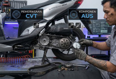 Jangan Tunggu Motor Mogok! Ini 7 Tanda V-Belt CVT Motor Matic Sudah Wajib Diganti 
