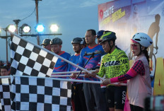 Semarak Hari Bhayangkara ke-79, Polda Sumsel Gelar Fun Bike Meriah di Palembang