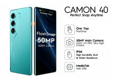 Tecno Camon 40 HP 2 Jutaan Sudah Kamera Sensor Sony, OIS dan Ultrawide 8 MP