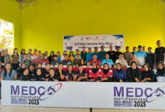 Medco E&P Indonesia Gelar Turnamen Voli Sehat, Pererat Silaturahmi di Desa Mekar Jaya