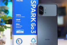 Smartphone Tahan Debu dan Percikan Air Tecno Spark Go 3 Mengusung Performa Mumpuni 
