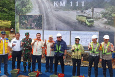 Groundbreaking Flyover KM 111, Aksi  Nyata Titan Group Dalam Penataan Angkutan Batu Bara di Sumsel