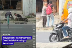 'Rayap Besi' Tantang Polisi Duel Saat Ketahuan Beraksi, Aksinya Terekam Hendak Potong Kabel Listrik 