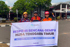 Satu Amal Indonesia dari Bumi Sriwijaya Bawa Misi Kemanusiaan di Penyintas Gempa NTT 