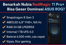 Ponsel Gaming Nubia RedMagic 11 Pro+ Ancam Dominasi ASUS ROG, Ini Bocoran Spesifikasinya!