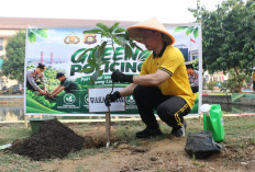 Kolam Pakri Palembang Jadi Lokasi Aksi Green Policing Polda Sumsel, Ada Penanaman Pohon