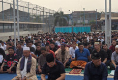 Ribuan Napi Ikut Salat Istisqa, Sumur Bor Lapas Muara Enim Kering 