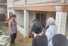 Banjir Genangi Pemukiman Warga Kelurahan Kedaton Kayuagung Capai hingga 50 Centimeter
